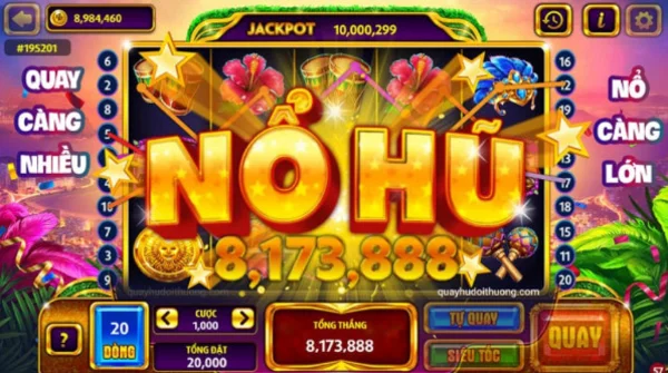 Giao diện lựa chọn các nhà phát triển game nổ hũ typhu88