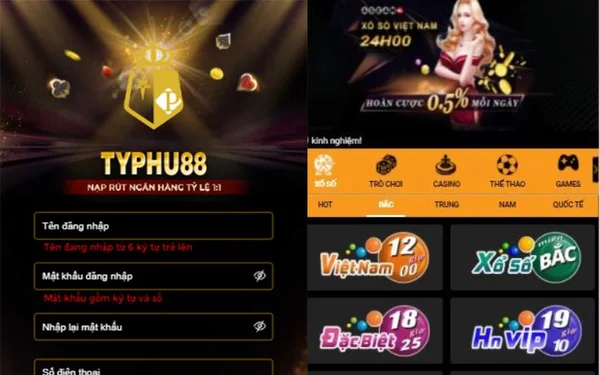 Tải app cược Typhu88 thỏa mãn đam mê cá cược trực tuyến