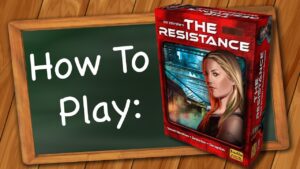 Board game Resistance - tìm kiếm kẻ phản bội kịch tính nhất