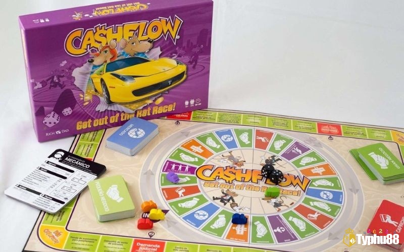 Game Board game Cashflow sử dụng bộ bài riêng