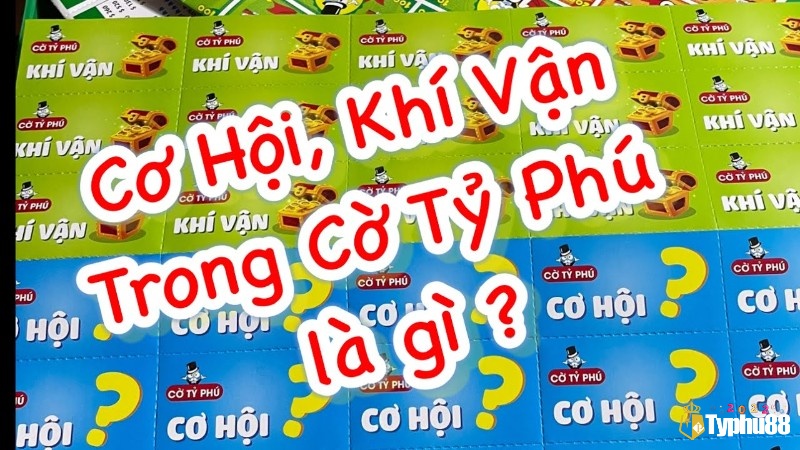 Quy định về thẻ cơ hội và khí vận trong cờ tỷ phú