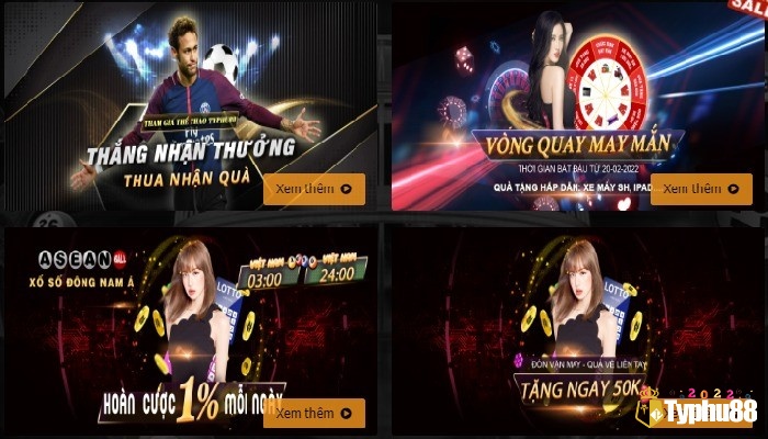 Trải nghiệm cùng sân chơi giải trí baccarat Typhu88