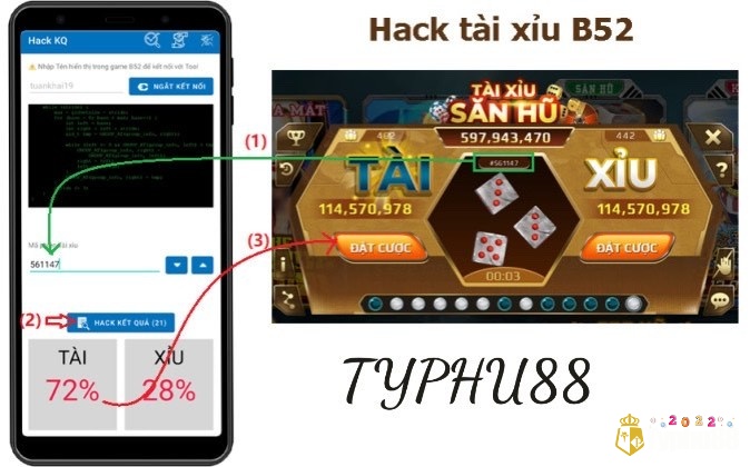 Tool Hack Tài Xỉu B52