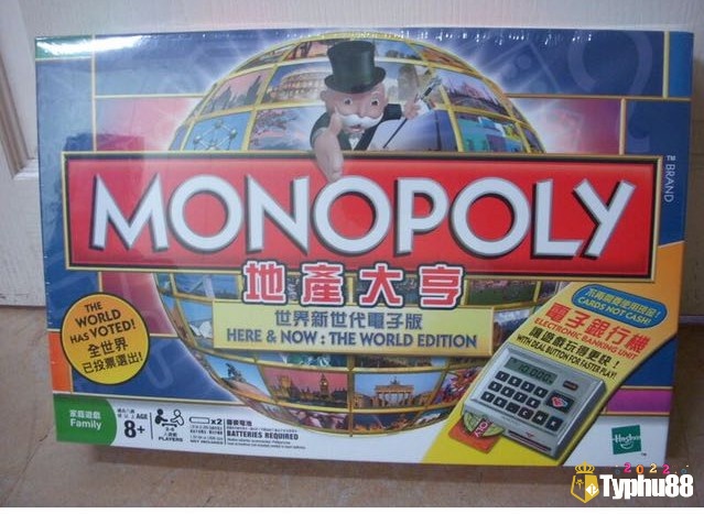 Bộ cờ tỷ phú Monopoly Here & Now The World Edition cao cấp nhất hiện nay