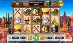 Frontier Fortunes slot: Khai thác mỏ vàng x20.000 cược