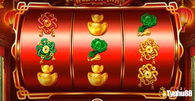 Các biểu tượng trả thưởng chính xuất hiện trên guồng của slot chủ đề Trung Hoa