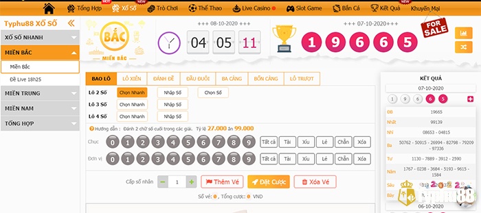 Typhu88 - Nhà cái chơi xổ số 2 phút uy tín 