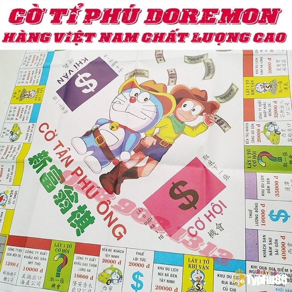 Chơi game cờ tỷ phú Doremon - Tìm hiểu thông tin về game cờ tỷ phú doremon