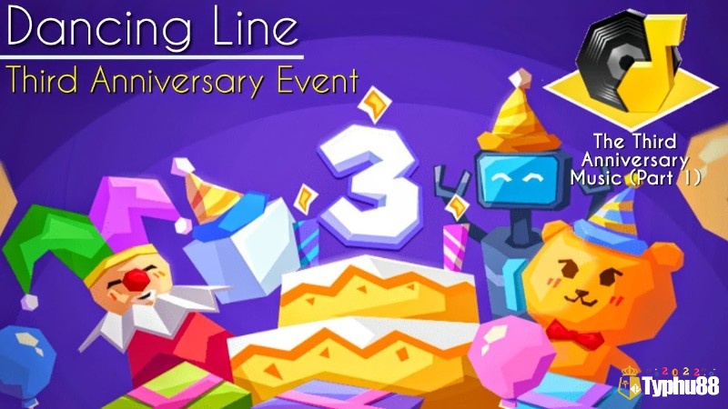 Dancing Line là game âm nhạc điện thoại mô phỏng nhịp điệu hấp dẫn