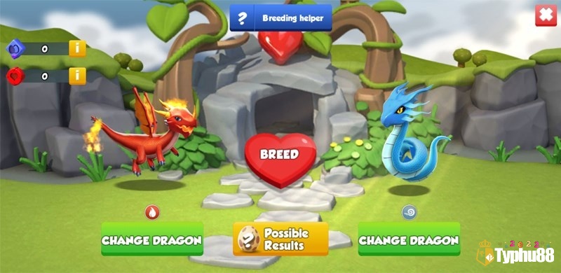 Nhiệm vụ chính trong Dragon Mania Legends là xây dựng một thành phố rồng mạnh mẽ