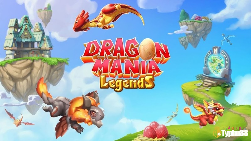 Game Dragon Mania Legends có đồ họa vô cùng đẹp mắt