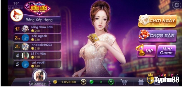 Game bài điện thoại trực tuyến giao diện trực quan