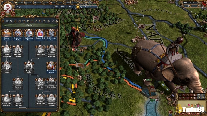 Europa Universalis là game chiến thuật trên pc đáng chơi