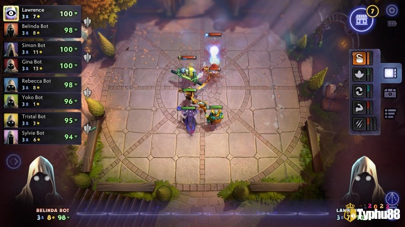 Game Dota Underlords có đồ họa mang phong cách trung cổ