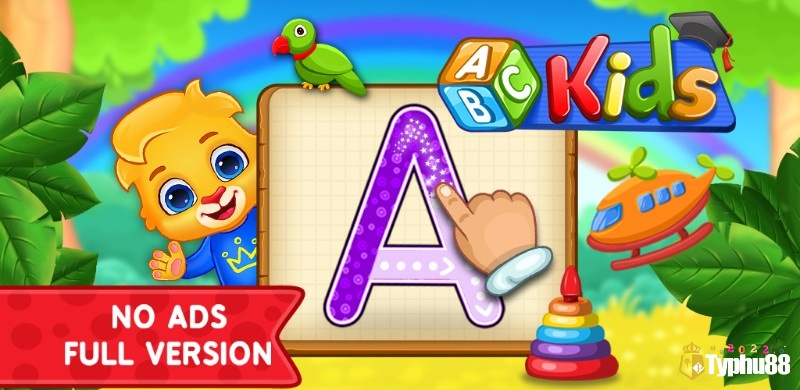 Game giáo dục điện thoại ABC Kids – Tracing and Phonics tập trung giáo dục chữ cái