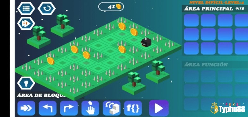 Game giáo dục điện thoại làm quen với lập trình máy tính - Algorithm City: Coding Game