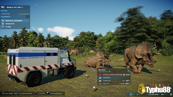 Game Jurassic World Evolution có đa dạng đội ngũ nhân viên quản lý các công việc