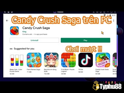 Candy Crush Saga trên PC chơi mượt hơn trên điện thoại