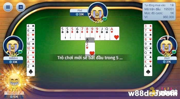 Trong game tiến lên lá heo cơ là lá bài lớn nhất 