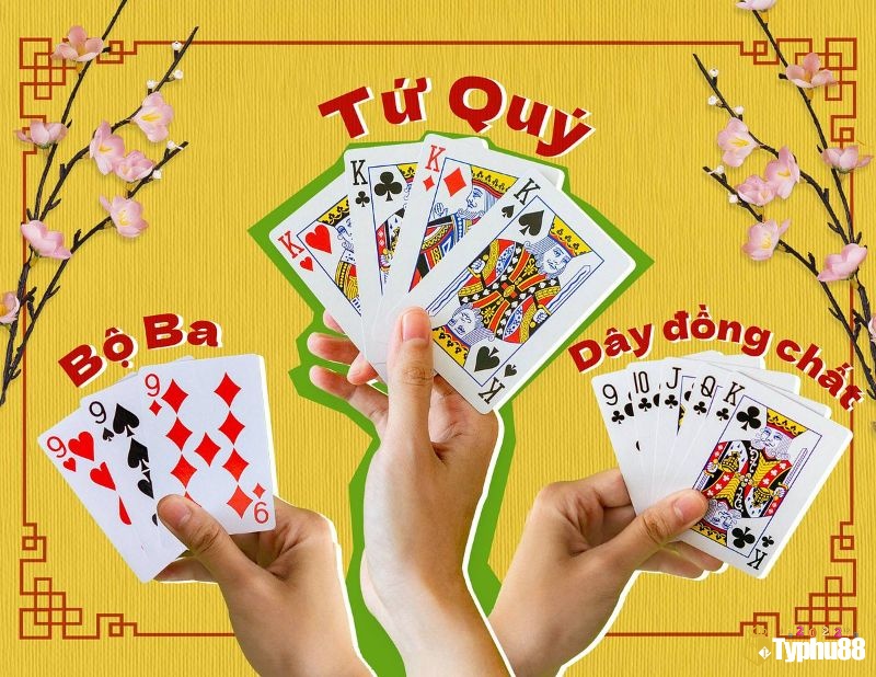 Tứ quý K, Sáp 9, Sảnh 5 cây