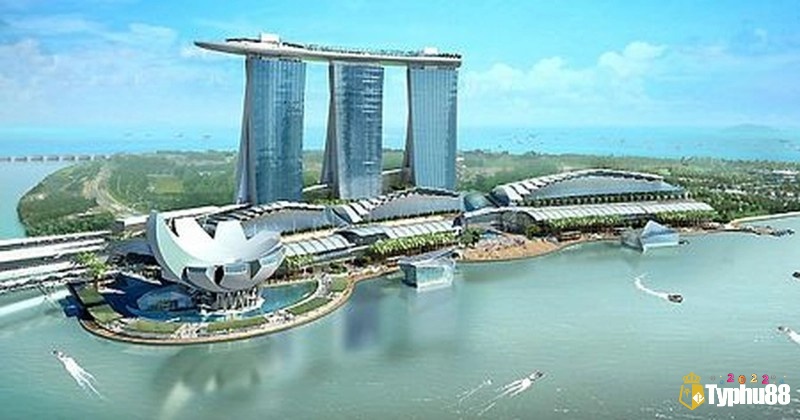 Casino nằm trong MARINA BAY SANDS